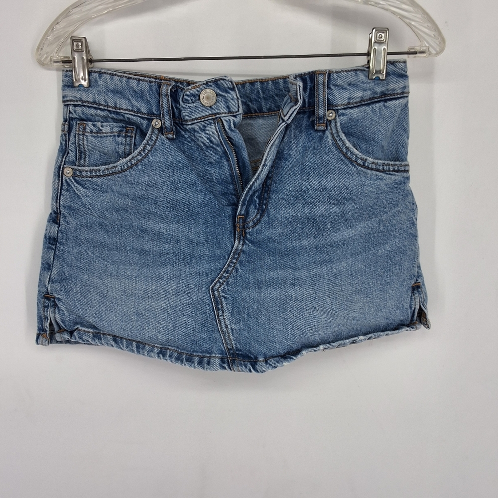ZARA 13/14 Girls Front Panel Jean Shorts